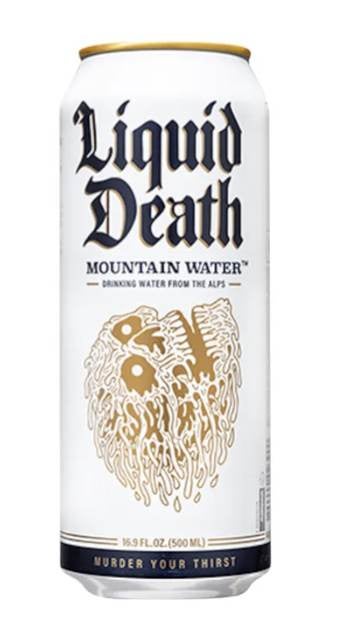 Liquid Death Water  Wonderboy's Smokestack